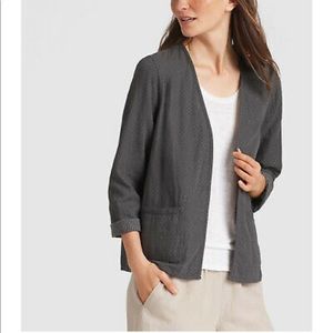 Eileen Fischer Reversible Open Jacket